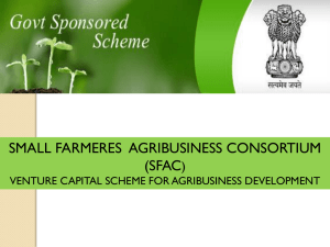 Poultry and dairy projects are also covered under the scheme.