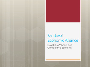 Sandoval Economic Alliance Presentation (NAIOP July 17 2014)