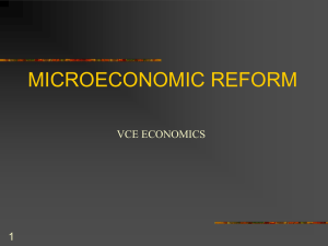 Microeconomic Reform Unit 3.ppt