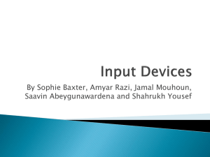 Final Input Devices Presentation