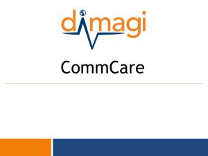 Dimagi mobile-health platform