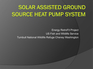 To Solar Assisted Ground Source Heat Pump Power