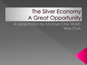The silver economy- a great opportunity