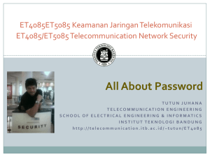 All About Password - Catatan Hasdi Putra
