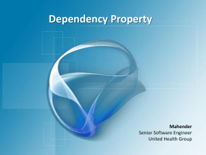 Dependency Property