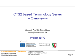 CTS II Terminologyserver