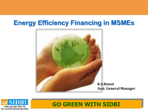 go green with sidbi