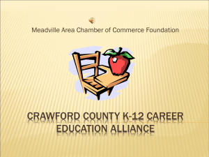 Crawford County K-12 Career Education Alliance