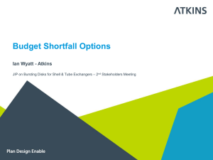 Budget Shortfall Options