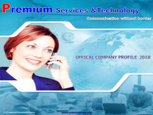 premium company profile - Premium