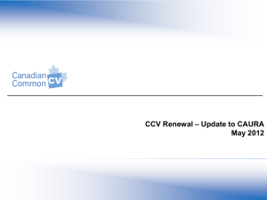 CCV Renewal