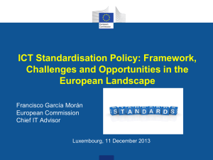 ICT Standardisation Policy
