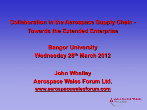 Collaboration in the aerospace supply chain - ICPS