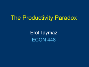 Productivity Paradox Presentation