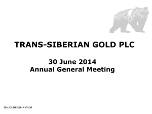 2014 AGM presentation - Trans