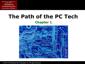 The Path of the PC Tech