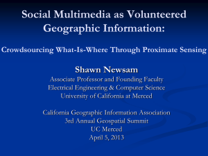 Social Multimedia as Volunteered Geographic Information