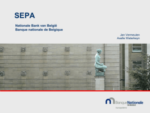 What is SEPA? - Nationale Bank van België