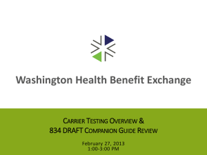 834 Companion Guide - Washington Health Benefit Exchange