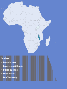Key Sectors - Malawi