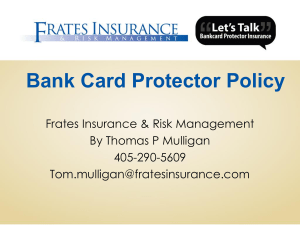 A Closer Look at Fraud - Bank Card Insurance
