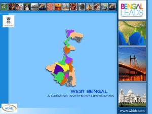 WB and WBIDC - Bengal Chamber of Commerce and Industry