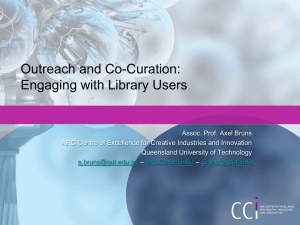 Outreach and Co-Curation: Engaging with Library Users