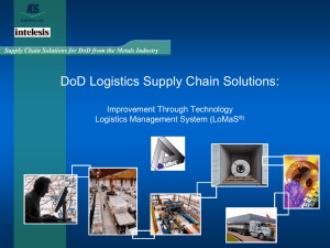 ADS Logistics Overview
