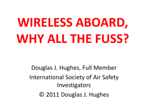 WIRELESS ABOARD, WHY ALL THE FUSS?