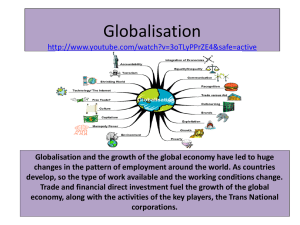 Topic 3 - Globalisation