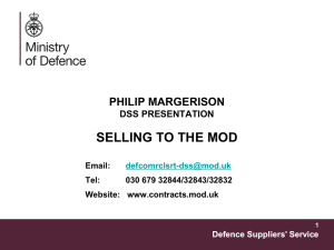 Selling to MOD-18-09-14
