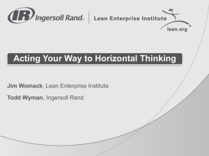 read more - Lean Enterprise Institute