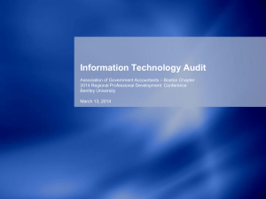 Information Technology Audit