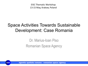 Romania - European Space Policy Institute