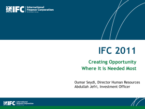IFC Financing