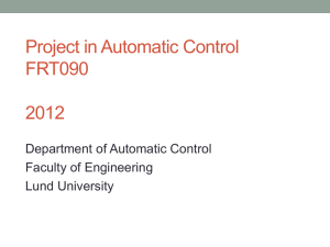 No Slide Title - Automatic Control