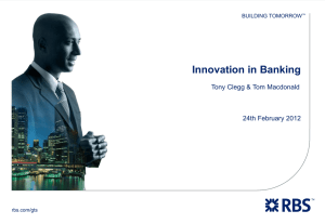 Innovation in Banking Services