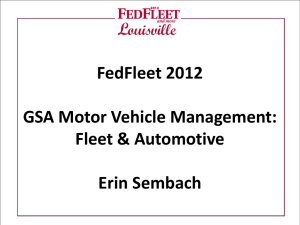 GSA Fleet and Automotive