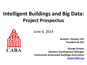 Phased Approach to Big Data - Continental Automated Buildings