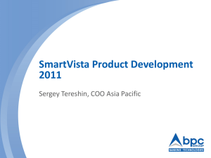 SmartVista Product Development 2011