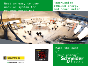 PowerLogic ION6200 - Schneider Electric