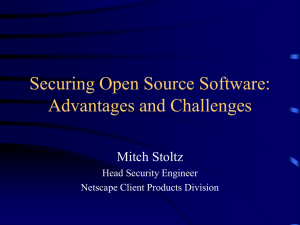 Securing Open Source Software: Advantages and