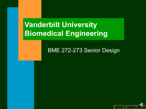 Introductory Slide - Biomedical Engineering