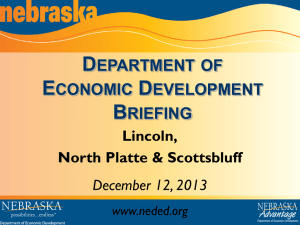 PPT - 2.29MB - Nebraska Department of Economic Development