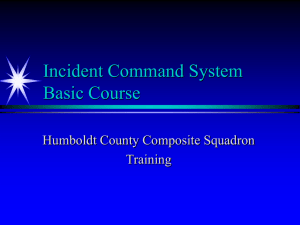 GES - Incident Command System