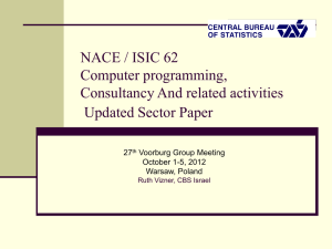 NACE / ISIC 62 Computer programming