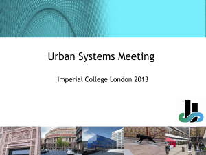 Agenda + Notes (Jurij) - Urban Systems Collaborative