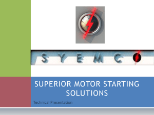Superior Motor Starting Solutions