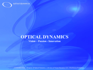 Optical Dynamics presentation no HV
