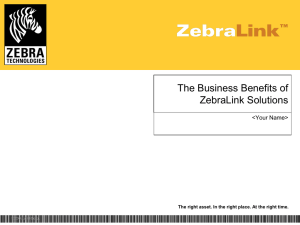 ZebraLink Presentation